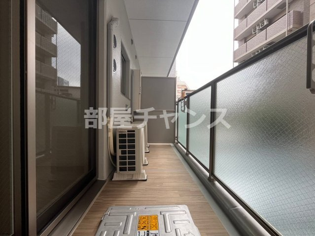 エスリード栄 THE PARKのバルコニー|広々としたバルコニーです