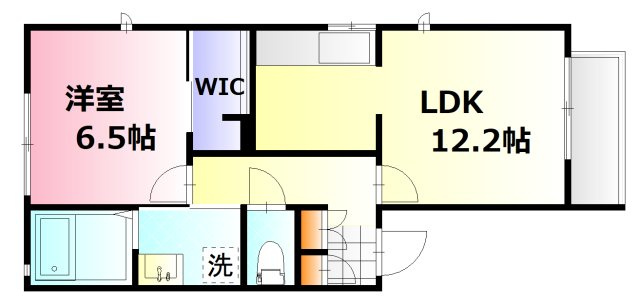 【間取り】 | ハイライフ翠町