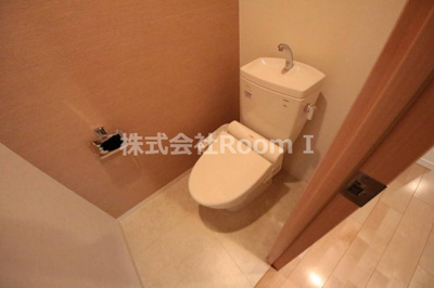 【トイレ】 | ソレイユ真田山 | 落ち着いたトイレです