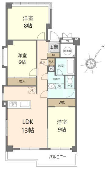 【間取り】 | ハイム若草