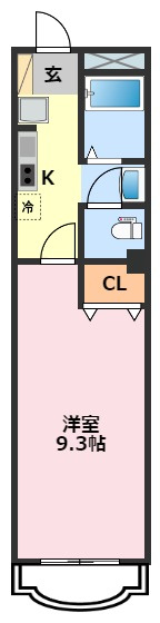 カネキン第二ビルの間取り