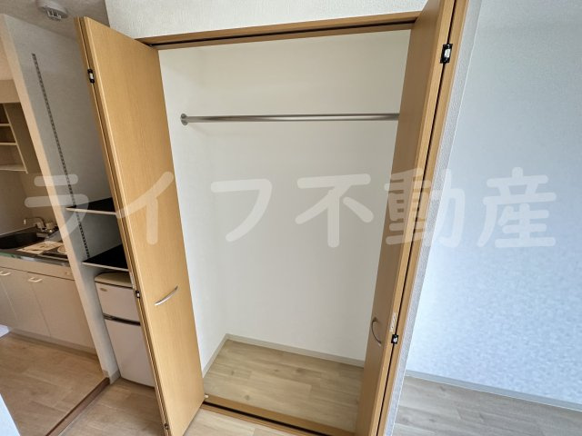 ベルハイム小阪の収納|ちょっとした収納スペースも充実しています