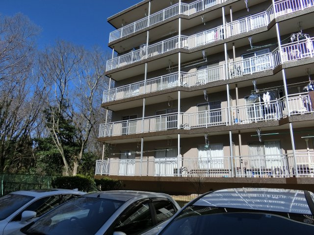 花見川ライオンズプラザの外観|２階角住戸　３LDKタイプ（専有７３．８１㎡）