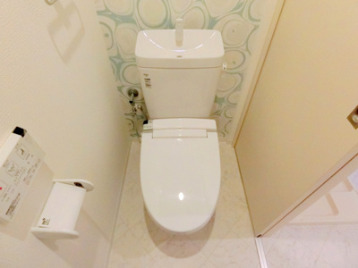 【トイレ】 | Blindalley東本町 | 清潔感のあるトイレです