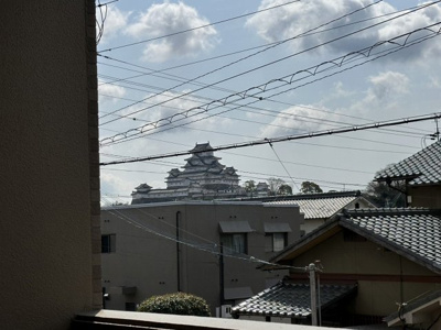 【展望】 | パレ・ロワイヤル西八代 | バルコニーから姫路城がみれます。
