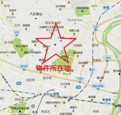 【地図】 | パレ・ロワイヤル西八代