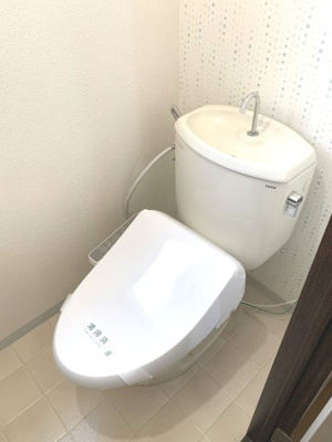 【トイレ】 | ハイライズ羽原 | 温水洗浄暖房便座