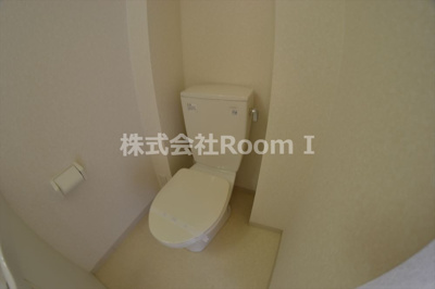 【トイレ】 | メゾン・ド・ヴィレ大阪城公園前 | 落ち着いた色調のトイレです