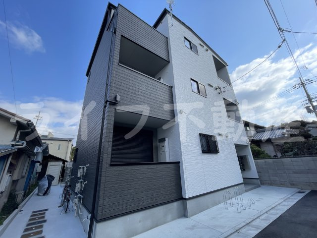 パロス西堤の外観|外はこのようになっています