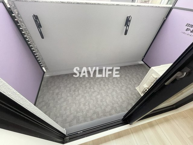 ファーストフィオーレ大阪城イーストのバルコニー