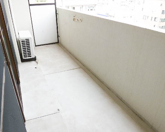 エステート1のバルコニー