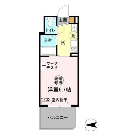 パティオ坂巻の間取り