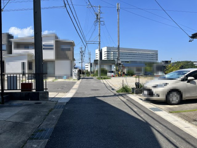 【前面道路含む現地写真】 | 豊田市平山町5丁目土地A区画