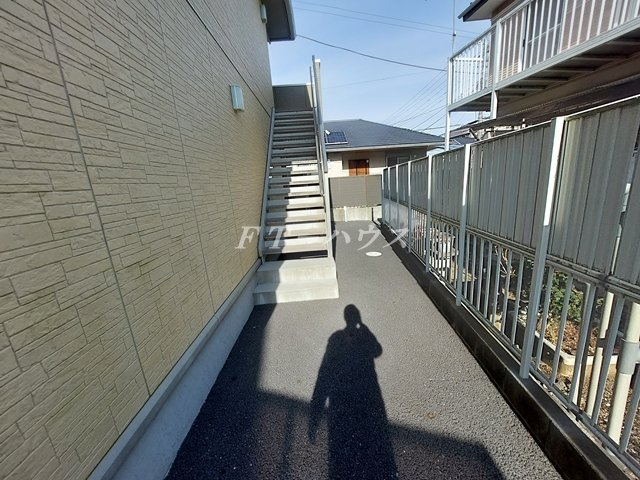 コスモ・ヒロセのバルコニー