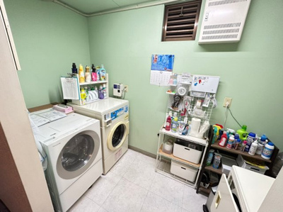 【その他共用部分】 | ラベンタオバタ | 入居者様　専用洗濯機　※洗剤等すべて使い放題です(^^♪