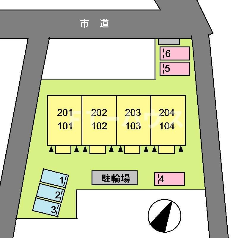 ニューアルカンシェルの駐車場|駐車場
