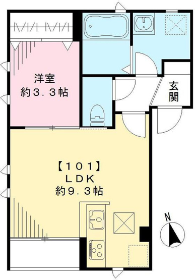 【間取り】 | アロージョ三鷹