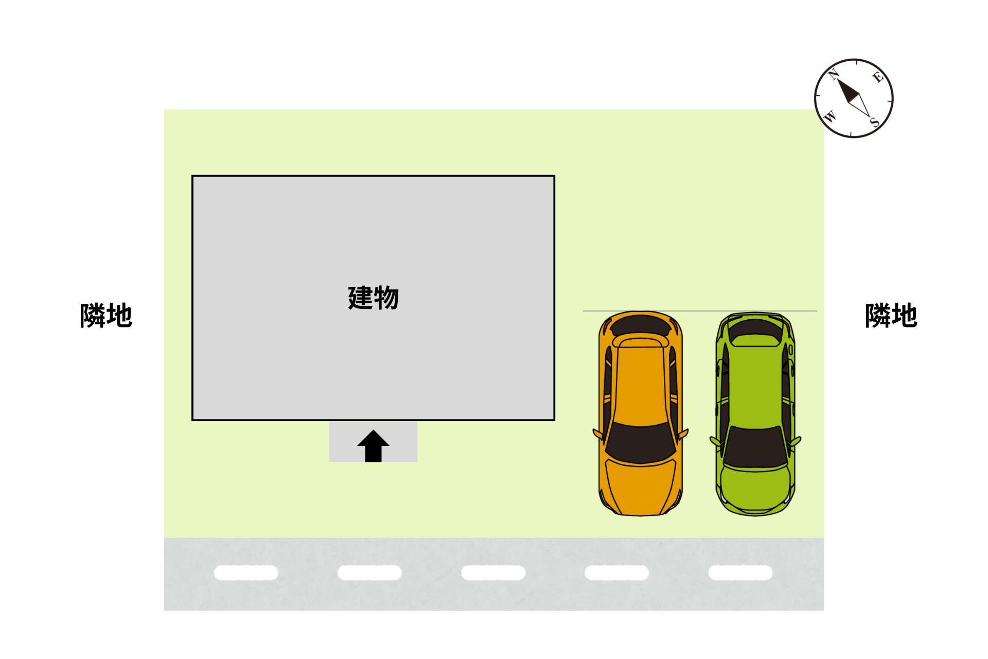 サンシティ沼館の区画図