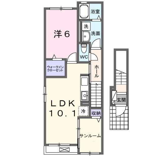 モデルノⅡの間取り