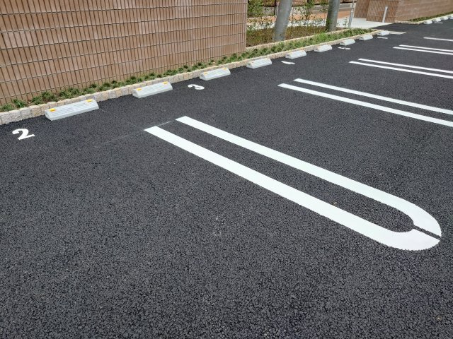 モデルノⅡの駐車場