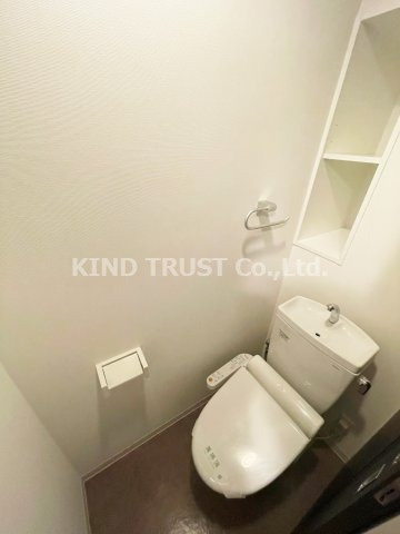 松ヶ枝町プライマリーワンのトイレ|ゆったりとした空間のトイレです