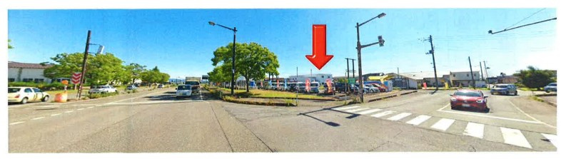 見附市今町5丁目貸土地の外観