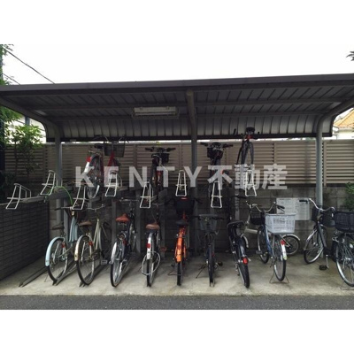 【その他共用部分】 | フラットパル山王 | 駐輪場