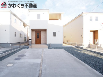 【外観】 | Livele Garden.S　保原町旭町　2号棟 | 阿武隈急行【卸町】駅まで徒歩8分！鎌田小学校、北信中学校エリアです◎