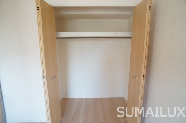 熊本市中央区内坪井町のアパートの収納