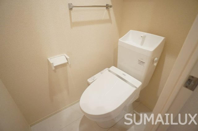 熊本市中央区内坪井町のアパートのトイレ