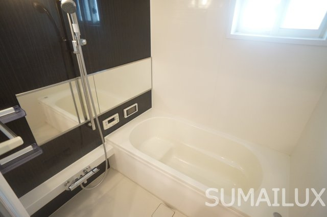 熊本市中央区内坪井町のアパートの浴室