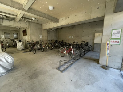 【その他共用部分】 | ノルデンハイム上新庄Ⅱ | 駐輪所です