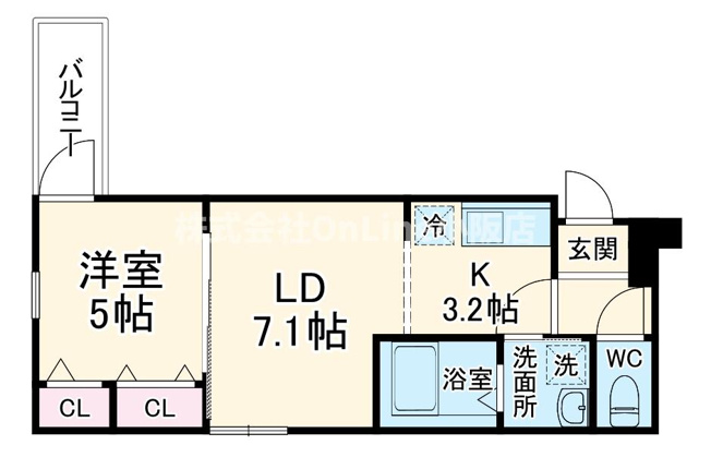 【間取り】 | フジパレス花園Ⅱ番館
