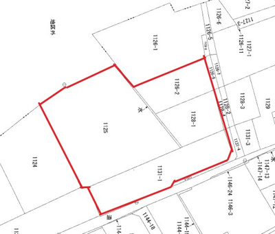 【区画図】 | 柳井市古開作