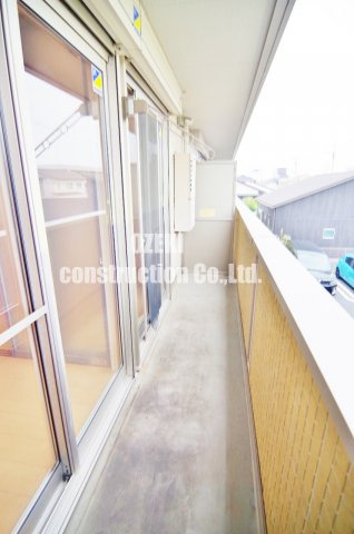 レイク藤和 Aのバルコニー|※写真は上階のもの