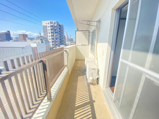 徳川園ウエストマンションのバルコニー|徳川園ウエストマンション