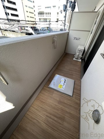 リヴェント福島野田のバルコニー