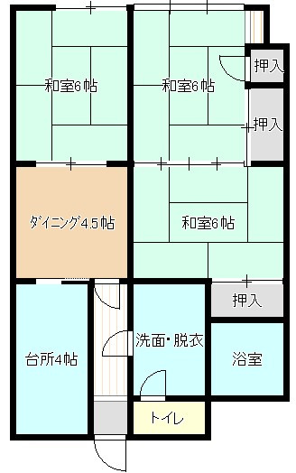 【間取り】 | 七日町メゾンドール