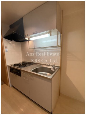 【キッチン】 | シャルマンフジ阿波座ウエスト | お料理好きの方には嬉しいグリル付き3口ガスコンロのキッチン♪