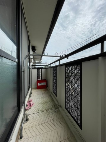 エクセレント松下のバルコニー