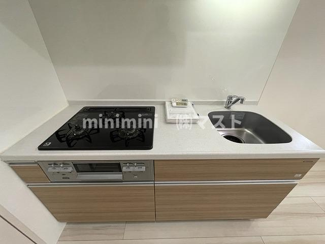 ブラウ上町台のキッチン