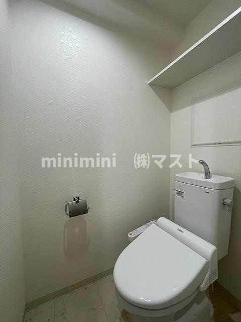 ブラウ上町台のトイレ