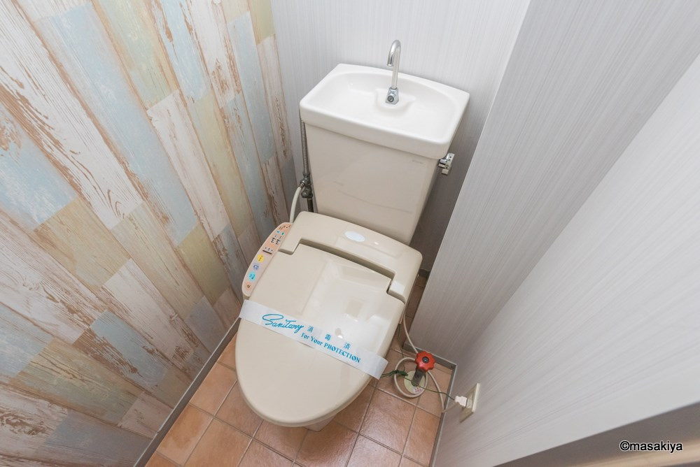 カサ・デ・サチのトイレ|トイレ　ウォシュレット付