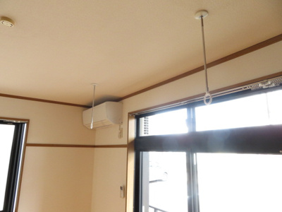 【設備】 | アレスト・モリタ | 室内物干し