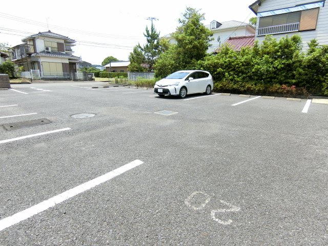 ベルフォーレ成東の駐車場