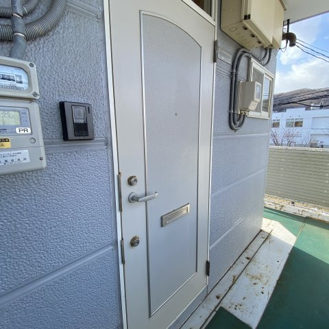 ヌーベルハイムのエントランス|建物の内部です