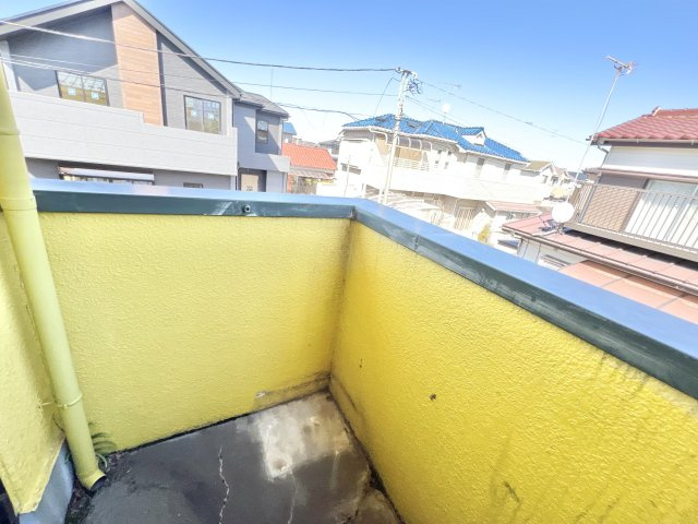 杉山ビルのバルコニー