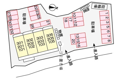 【区画図】 | ボワフォンテーヌ