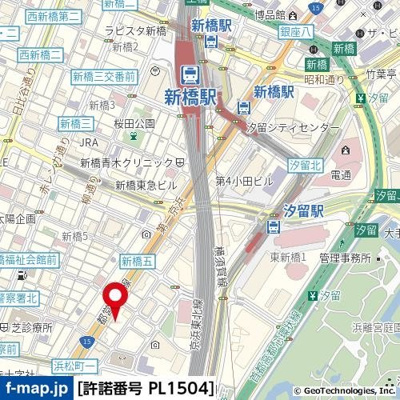 【地図】 | 東新橋ビル