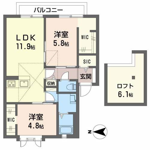 【間取り】 | グリーンヒルズ